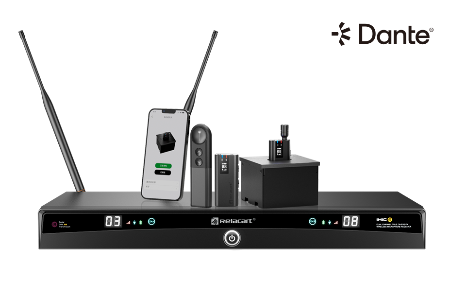 Dual-Channel True Diversity Wireless Microphone System