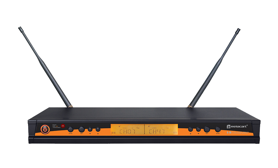 UHF DUAL CHANNEL WIRELESS MICROPHONE SYSTEM X-10